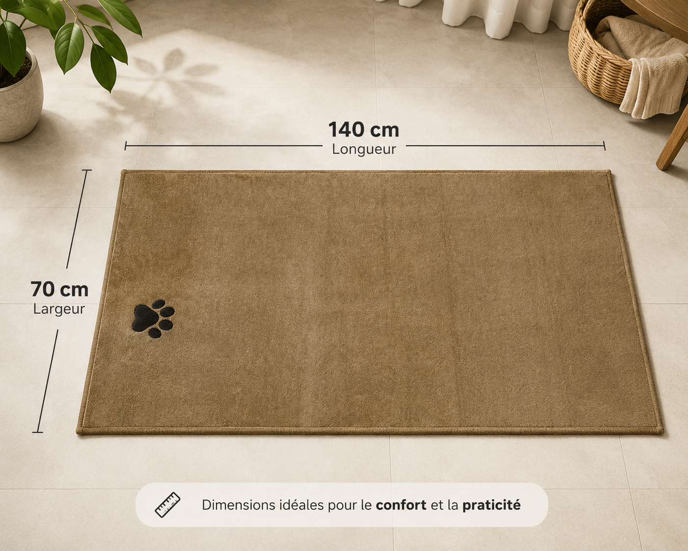 Serviette Microfibre pour Chien & Chat