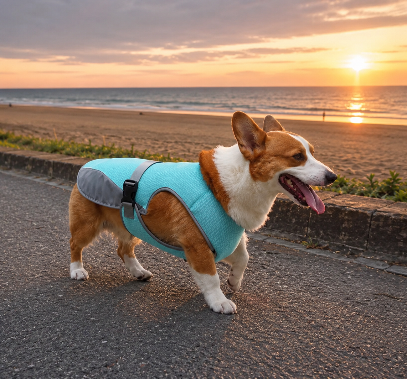 Gilet Rafraîchissant pour Chien — Veste Légère Été