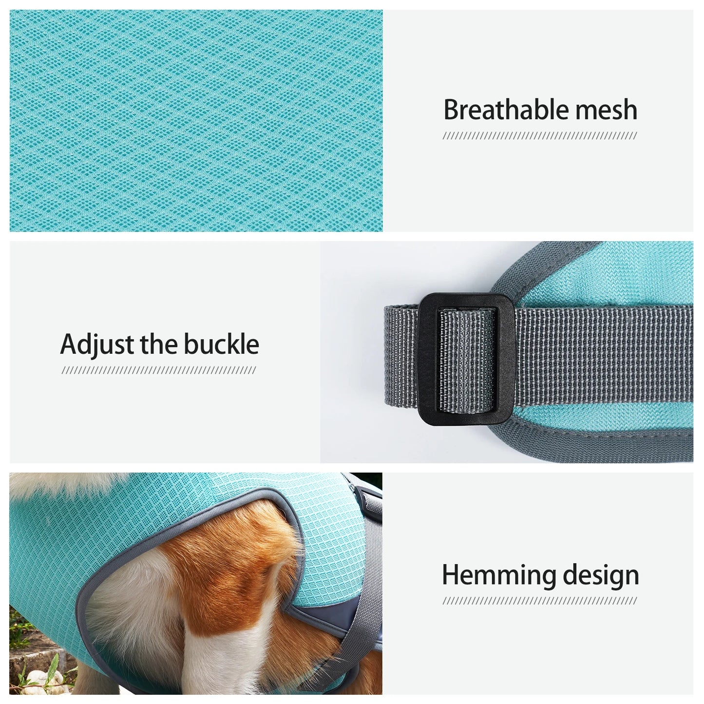 Gilet Rafraîchissant pour Chien — Veste Légère Été