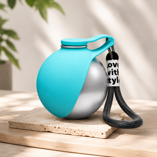 Gourde Portable avec Écuelle pour Chien