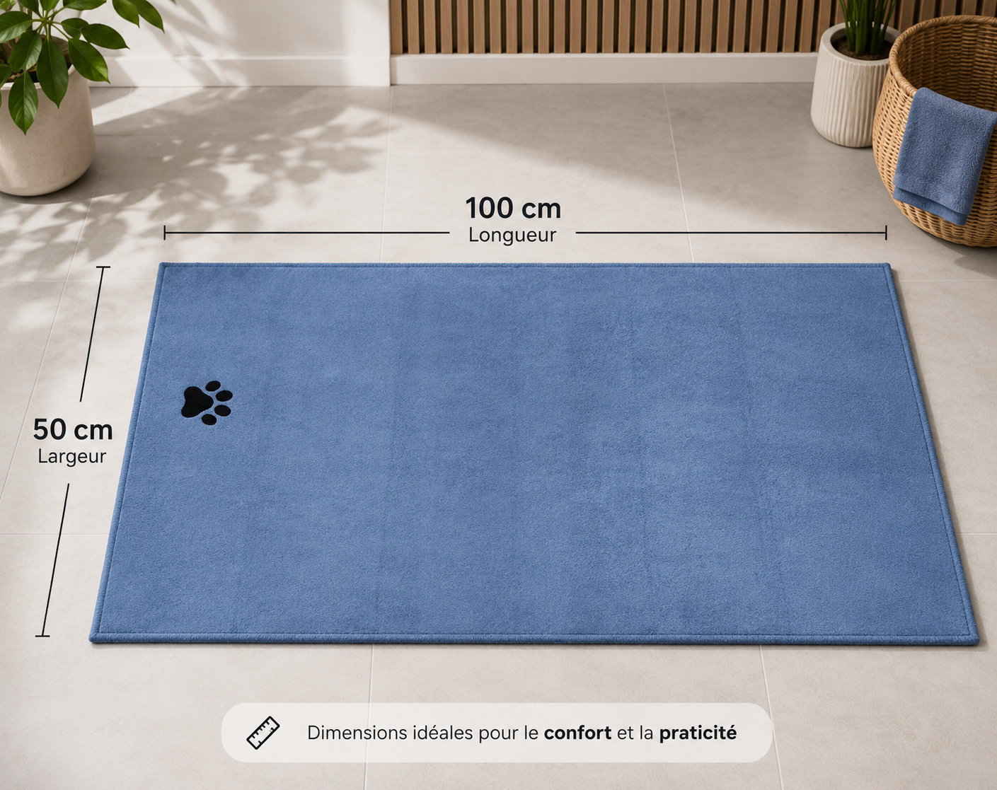 Serviette Microfibre pour Chien & Chat