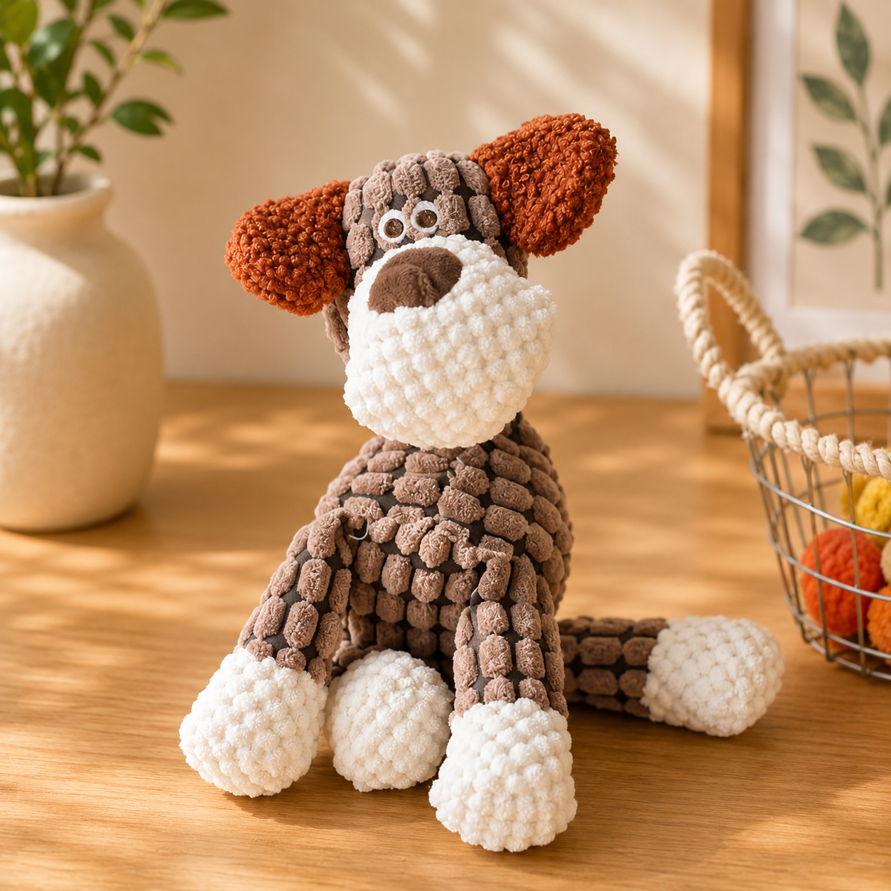 Jouet en Peluche pour Chien — Couineur & Interactif