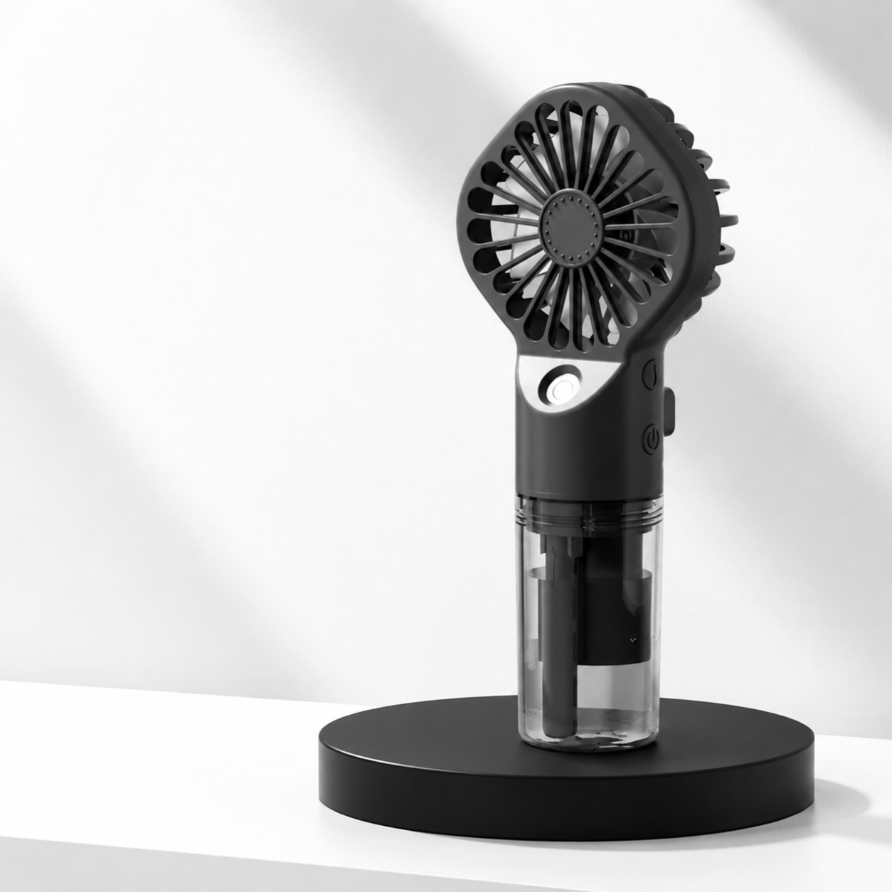 Ventilateur Brumisateur Portable — Rafraîchissement Instantané