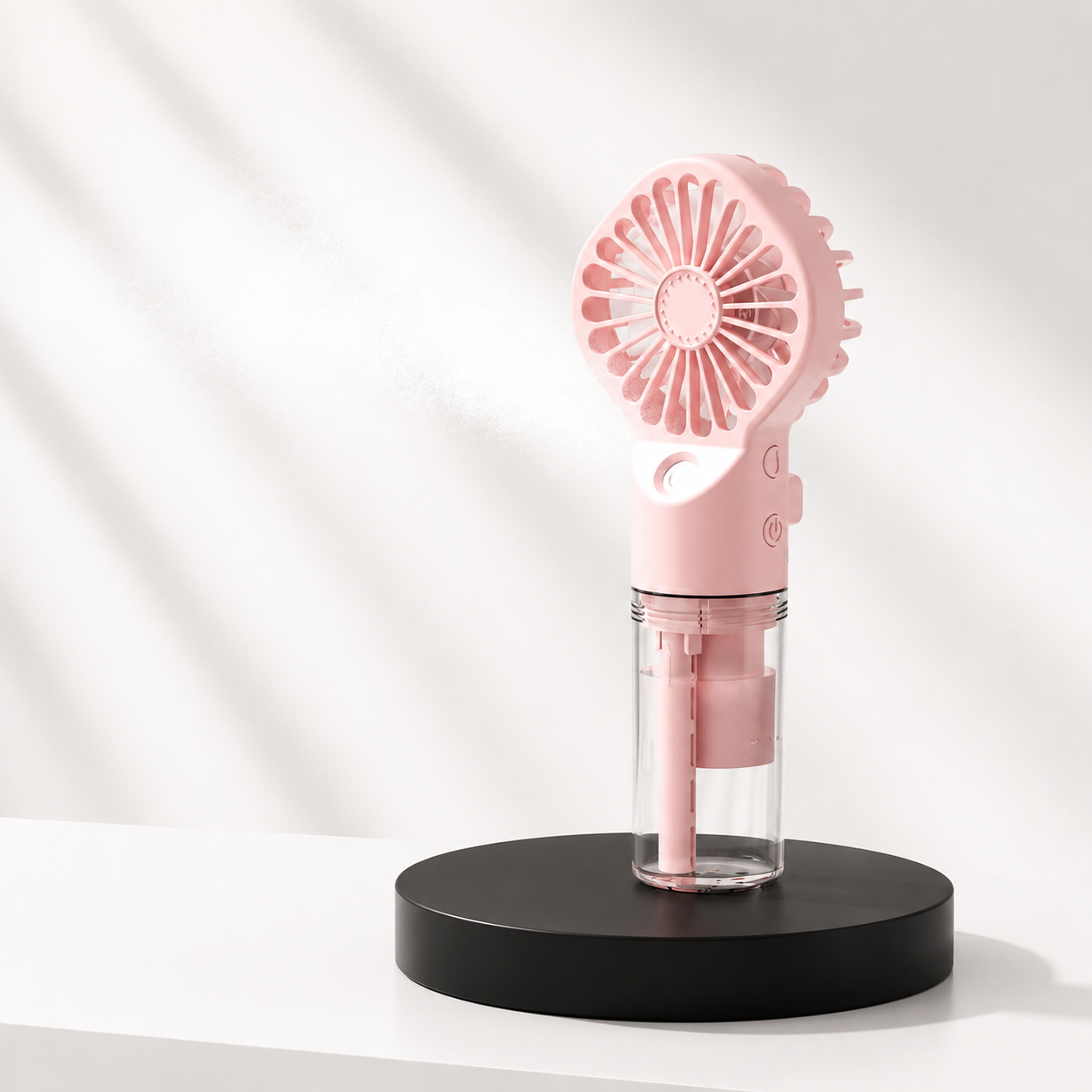 Ventilateur Brumisateur Portable — Rafraîchissement Instantané