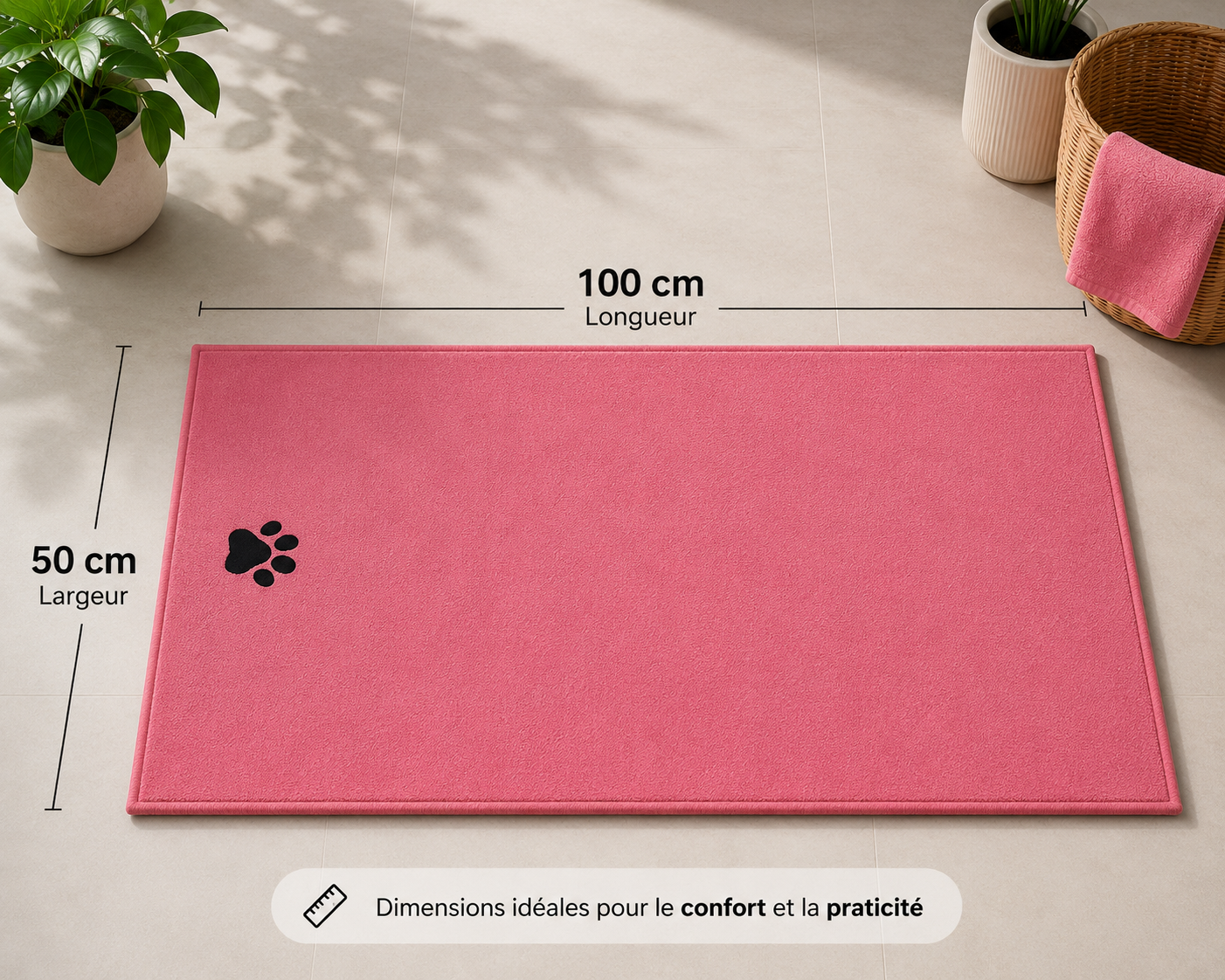 Serviette Microfibre pour Chien & Chat