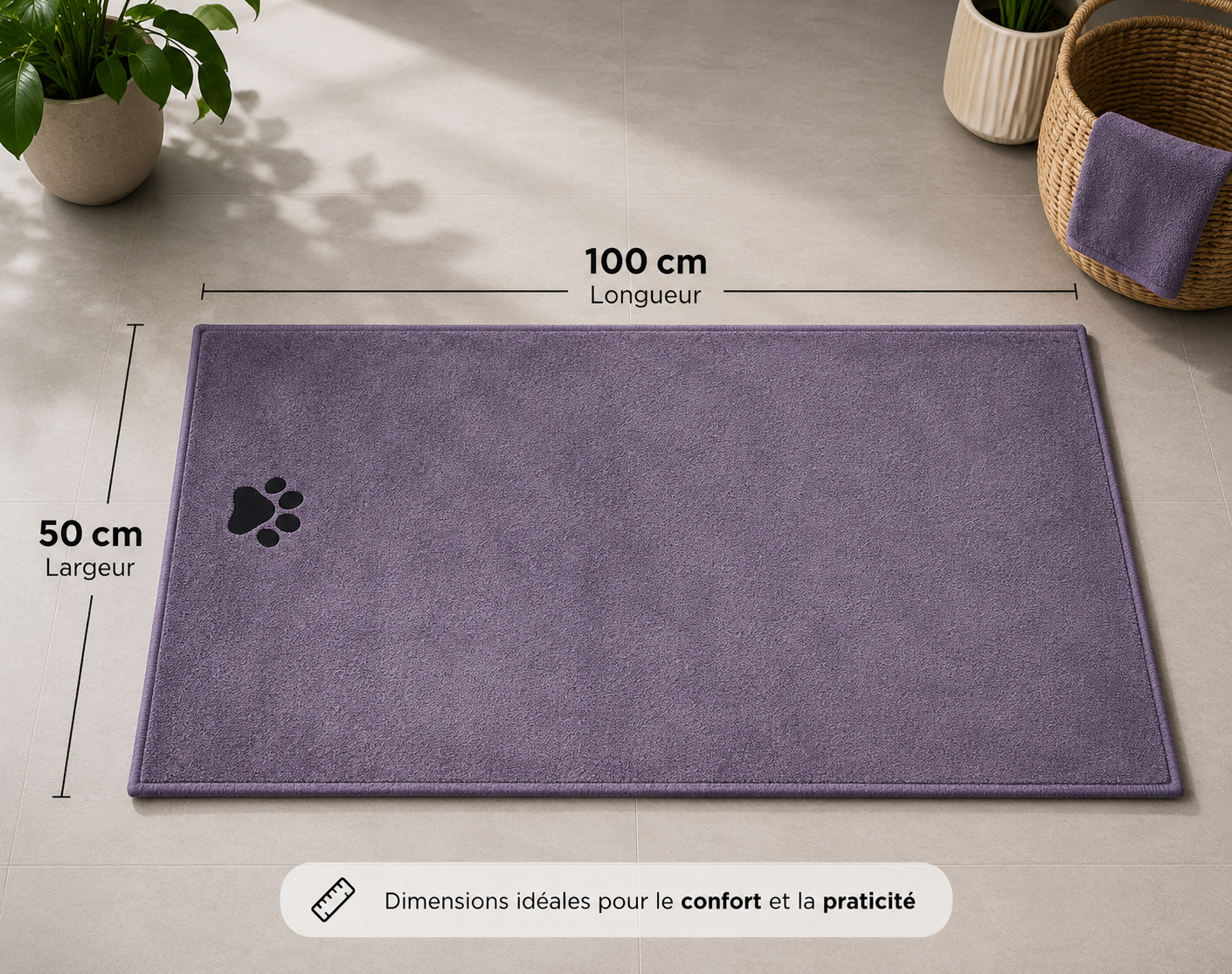 Serviette Microfibre pour Chien & Chat