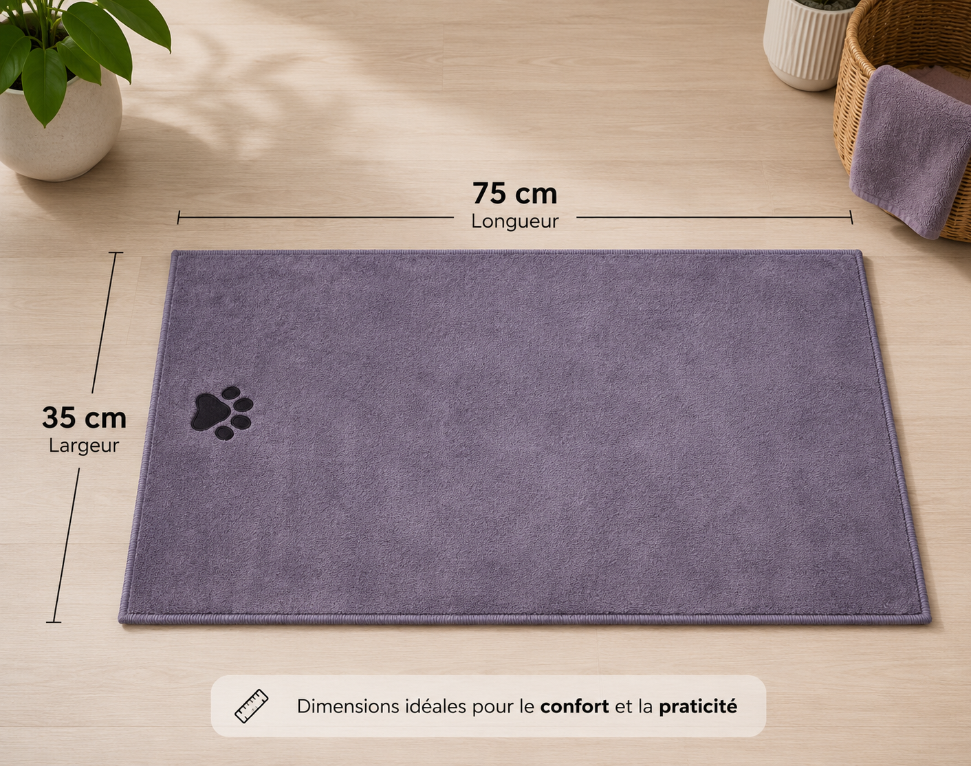 Serviette Microfibre pour Chien & Chat